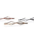 GeometricMetallics - InStyler Geometric Pin It Up Bobby Pins-pins in gold, rose gold and gold metallics