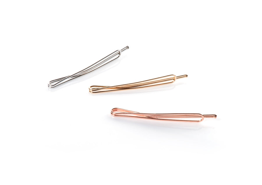 TeardropMetallics -  InStyler Teardrop Pin It Up Bobby Pins-pins gold, rose gold and gold metallics
